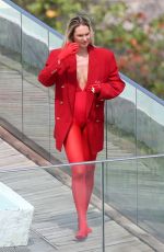 CANDICE SWANEPOEL on the Set of a Photoshooting for Vogue Brasil in Rio De Janeiro 03/11/2017