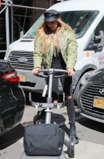 CANDICE SWANEPOEL Out and About in New York 03/17/2017