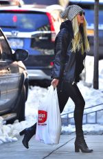 CANDICE SWANEPOEL Out Shopping in New York 03/16/2017