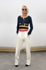 CARA DELEVINGNE Arrives at Chanel Fashion Show at Paris Fashion Week 03/07/2017