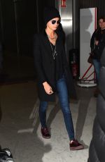 CARA DELEVINGNE at Charles De Gaulle Airport in Paris 03/04/2017