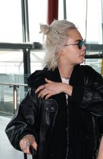 CARA DELEVINGNE at Heathrow Airport in London 03/26/2017