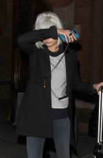 CARA DELEVINGNE at Kings Cross Station in London 03/08/2017