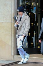 CARA DELEVINGNE Leaves Her Hotel in Paris 03/20/2017