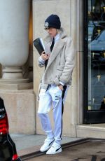 CARA DELEVINGNE Leaves Her Hotel in Paris 03/20/2017
