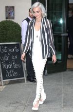 CARA DELEVINGNE Out and About in New York 03/30/2017