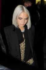 CARA DELEVINGNE Out and About in Paris 03/06/017