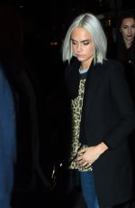 CARA DELEVINGNE Out and About in Paris 03/06/017
