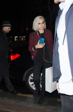 CARA DELEVINGNE Out in Paris 03/22/2017