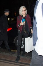 CARA DELEVINGNE Out in Paris 03/22/2017