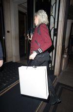 CARA DELEVINGNE Out in Paris 03/22/2017