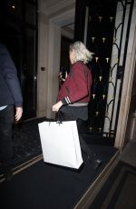 CARA DELEVINGNE Out in Paris 03/22/2017