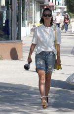 CARA SANTANA in Jeans Shorts Out in West Hollywood 03/24/2017