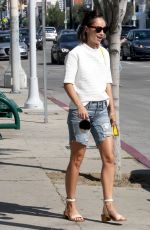 CARA SANTANA in Jeans Shorts Out in West Hollywood 03/24/2017