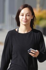 CARA SANTANA in Leggings Out in Los Angeles 03/09/2017