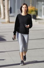 CARA SANTANA in Leggings Out in Los Angeles 03/09/2017