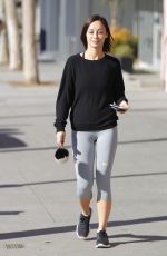 CARA SANTANA in Leggings Out in Los Angeles 03/09/2017
