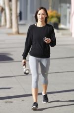 CARA SANTANA in Leggings Out in Los Angeles 03/09/2017