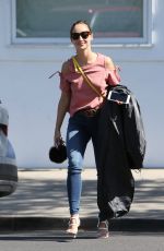 CARA SANTANA Leaves a Gifting Suite in Los Angeles 03/30/2017