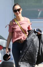 CARA SANTANA Leaves a Gifting Suite in Los Angeles 03/30/2017