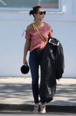 CARA SANTANA Leaves a Gifting Suite in Los Angeles 03/30/2017