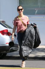 CARA SANTANA Leaves a Gifting Suite in Los Angeles 03/30/2017