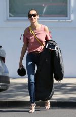 CARA SANTANA Leaves a Gifting Suite in Los Angeles 03/30/2017