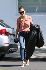 CARA SANTANA Leaves a Gifting Suite in Los Angeles 03/30/2017