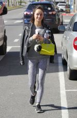 CARA SANTANA Leaves a Gym in Los Angeles 03/02/2017