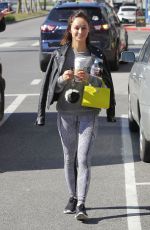CARA SANTANA Leaves a Gym in Los Angeles 03/02/2017