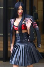 CARDI B Out and About in New York 03/08/2017