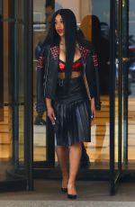 CARDI B Out and About in New York 03/08/2017