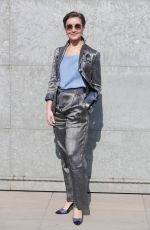 CARLY PAOLI Arrives at Armani Fashion Show in Milan 02/27/2017