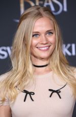 CARLY SCHROEDER at Beauty and the Beast Premiere in Los Angeles 03/02/2017
