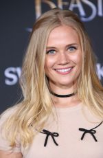 CARLY SCHROEDER at Beauty and the Beast Premiere in Los Angeles 03/02/2017