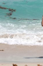 CAROLINA LAVINIA in Bikini on the Set of a Photoshoot in Miami 03/20/2017