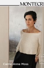 CARRIE-ANNE MOSS for Montecristo Magazine