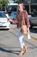 CAT DEELEY Leaves Benjamin Salon in West Hollywood 03/15/2017