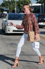 CAT DEELEY Leaves Benjamin Salon in West Hollywood 03/15/2017