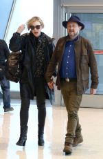 CATE BLANCHETT at JFK airport in New York 03/20/2017