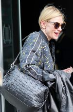 CATE BLANCHETT Out in New York 03/20/2017