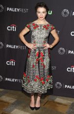 CATERINA SCORSONE at 34th Annual PaleyFest in Los Angeles 03/19/2017