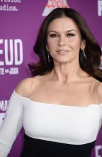 CATHERINE ZETA JONES at Feud: Bette and Joan Premiere in Los Angeles 03/01/2017