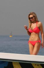 CATHERYNE TYLDESLEY in Bikini on the Beach in Dubai 03/28/2017