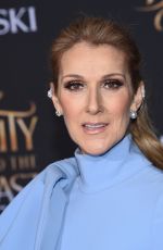 CELINE DION at Beauty and the Beast Premiere in Los Angeles 03/02/2017