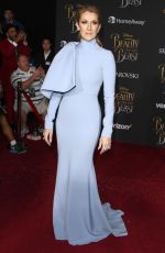 CELINE DION at Beauty and the Beast Premiere in Los Angeles 03/02/2017