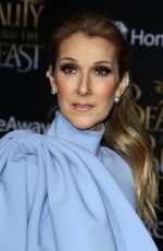 CELINE DION at Beauty and the Beast Premiere in Los Angeles 03/02/2017