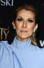 CELINE DION at Beauty and the Beast Premiere in Los Angeles 03/02/2017
