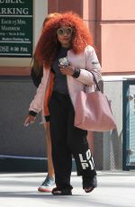 CHAKA KHAN Out for Shopping in Beverly Hills 03/07/2017