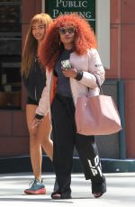 CHAKA KHAN Out for Shopping in Beverly Hills 03/07/2017